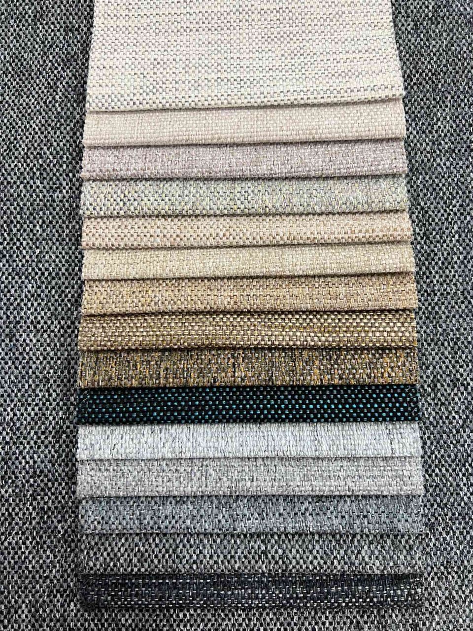 Linen Look Material Woven Fabric